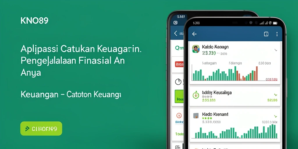 Tampilan antarmuka KNO89 yang memudahkan pencatatan keuangan.